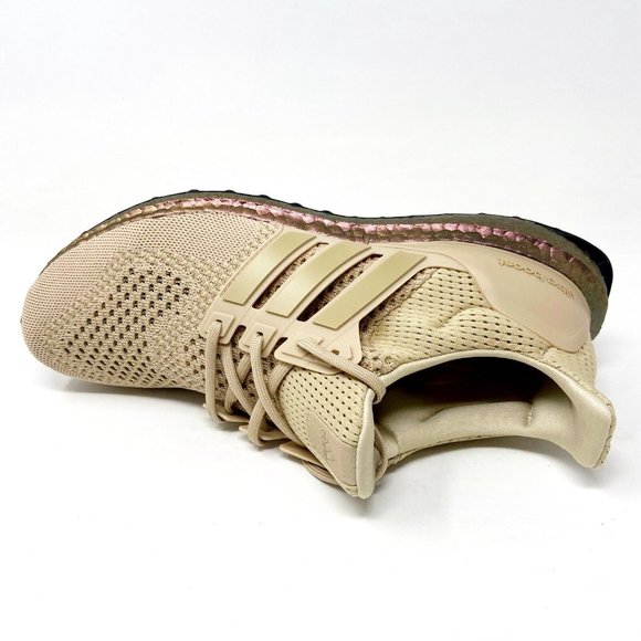 Adidas UltraBoost 1.0 Magic Beige Black Mens Running Shoes HP9622 - Picture 4 of 6